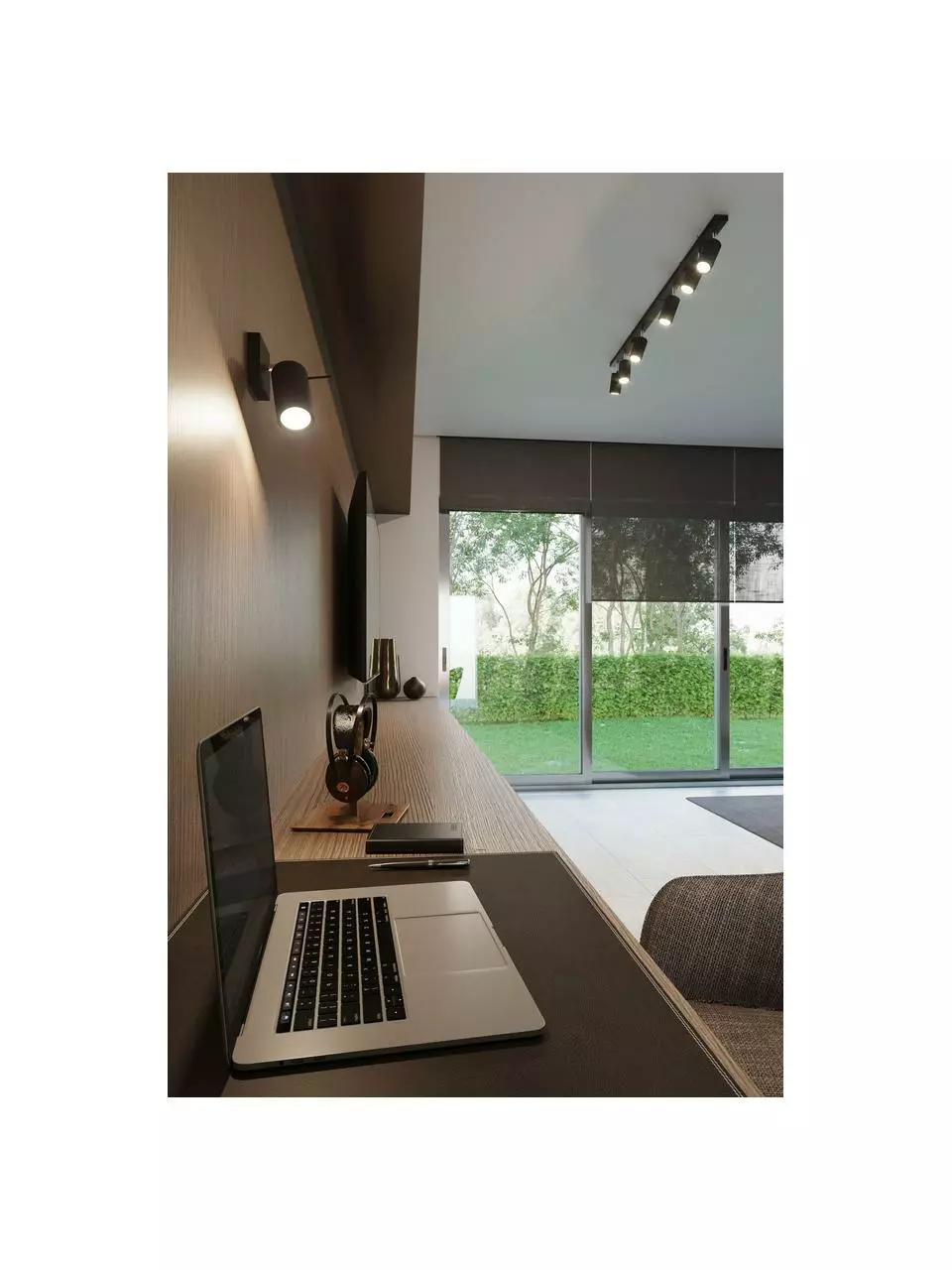 Verstellbarer Wand- und Deckenstrahler Etna in Schwarz, B 8 x T 15 cm 4 Verstellbarer Wand- und Deckenstrahler Etna in Schwarz, B 8 x T 15 cm – Bild 2