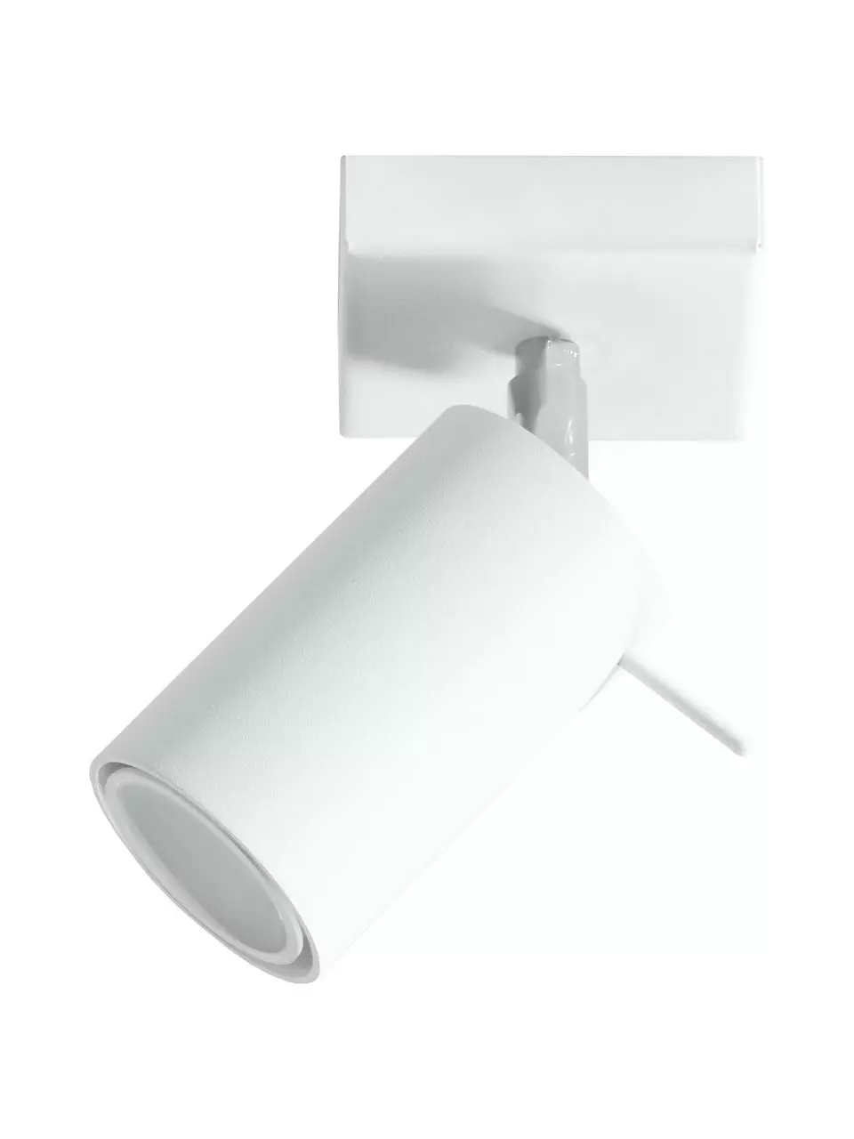 Verstellbarer Wand- und Deckenstrahler Etna in Weiß, B 8 x T 15 cm 3 Verstellbarer Wand- und Deckenstrahler Etna in Weiß, B 8 x T 15 cm