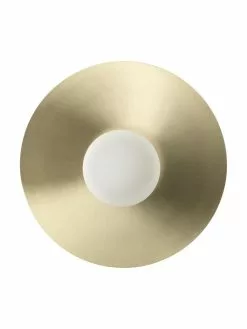 Westwing Collection Wand- und Deckenleuchte Starling in Gold, Ø 33 x T 14 cm -Leuchten Verkaufsladen Wand und Deckenleuchte Starling in Gold 4