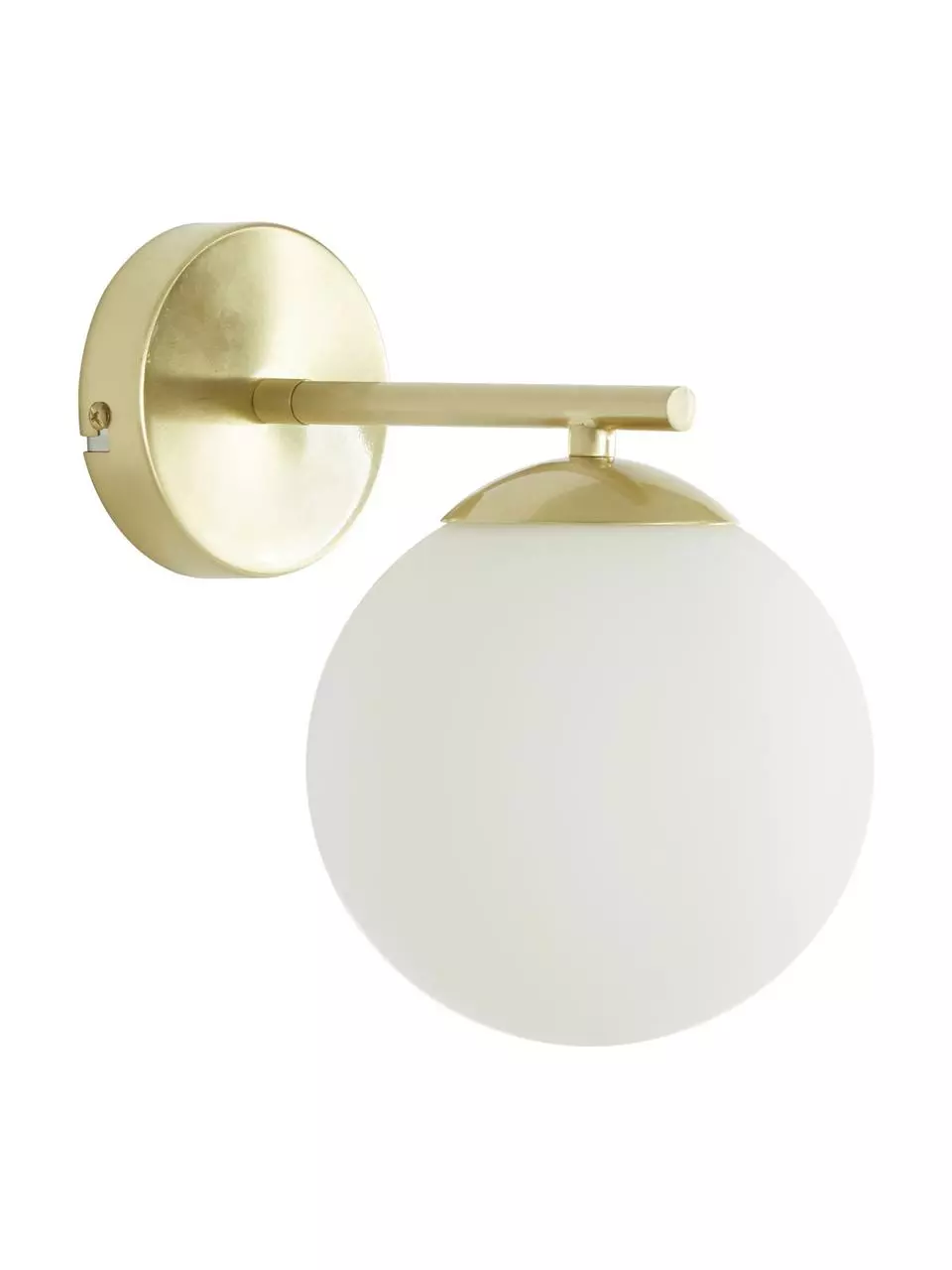 Westwing Collection Wandleuchte Atlanta aus Opalglas, T 23 x H 22 cm 3 Westwing Collection Wandleuchte Atlanta aus Opalglas, T 23 x H 22 cm