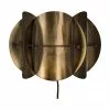 Dutchbone Wandleuchte Corridor mit Stecker und Antik-Finish, B 27 x H 19 cm 2 Dutchbone Wandleuchte Corridor mit Stecker und Antik-Finish, B 27 x H 19 cm -Leuchten Verkaufsladen Wandleuchte Corridor mit Stecker und Antik Finish