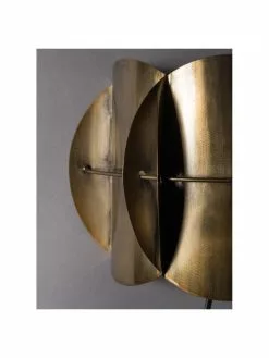 Dutchbone Wandleuchte Corridor mit Stecker und Antik-Finish, B 27 x H 19 cm -Leuchten Verkaufsladen Wandleuchte Corridor mit Stecker und Antik Finish 4