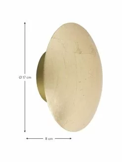 Wandleuchte Sunset mit Antik-Finish, Ø 17 x T 8 cm -Leuchten Verkaufsladen Wandleuchte Sunset mit Antik Finish 2